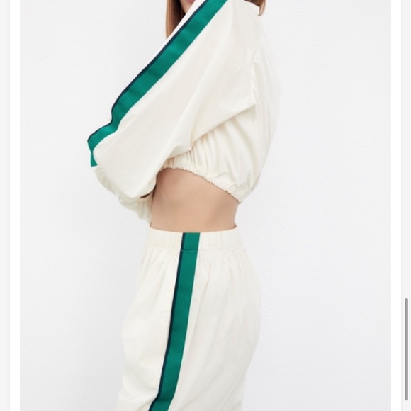 Zara women’s side stripe joggers raining jacket - Picture 5 of 11